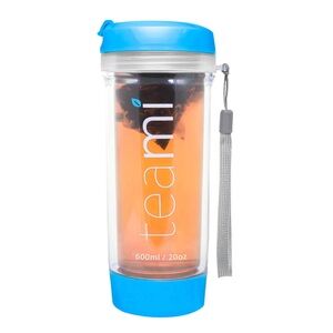 Teami Tea Tumbler Infuser Bottle blue